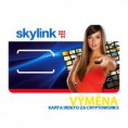 Skylink karta (ICE) - Výměna